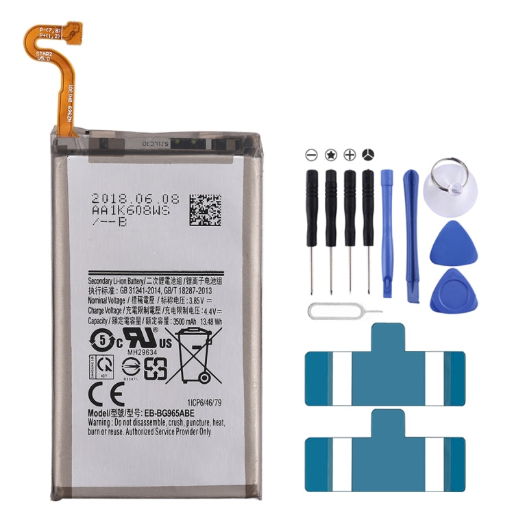 3.85V 3500mAh Rechargeable Li-ion Battery for Galaxy S9+, For S9+ 3.85V 3500mAh Rechargeable Li-ion Battery for Galaxy S9+, For S9+